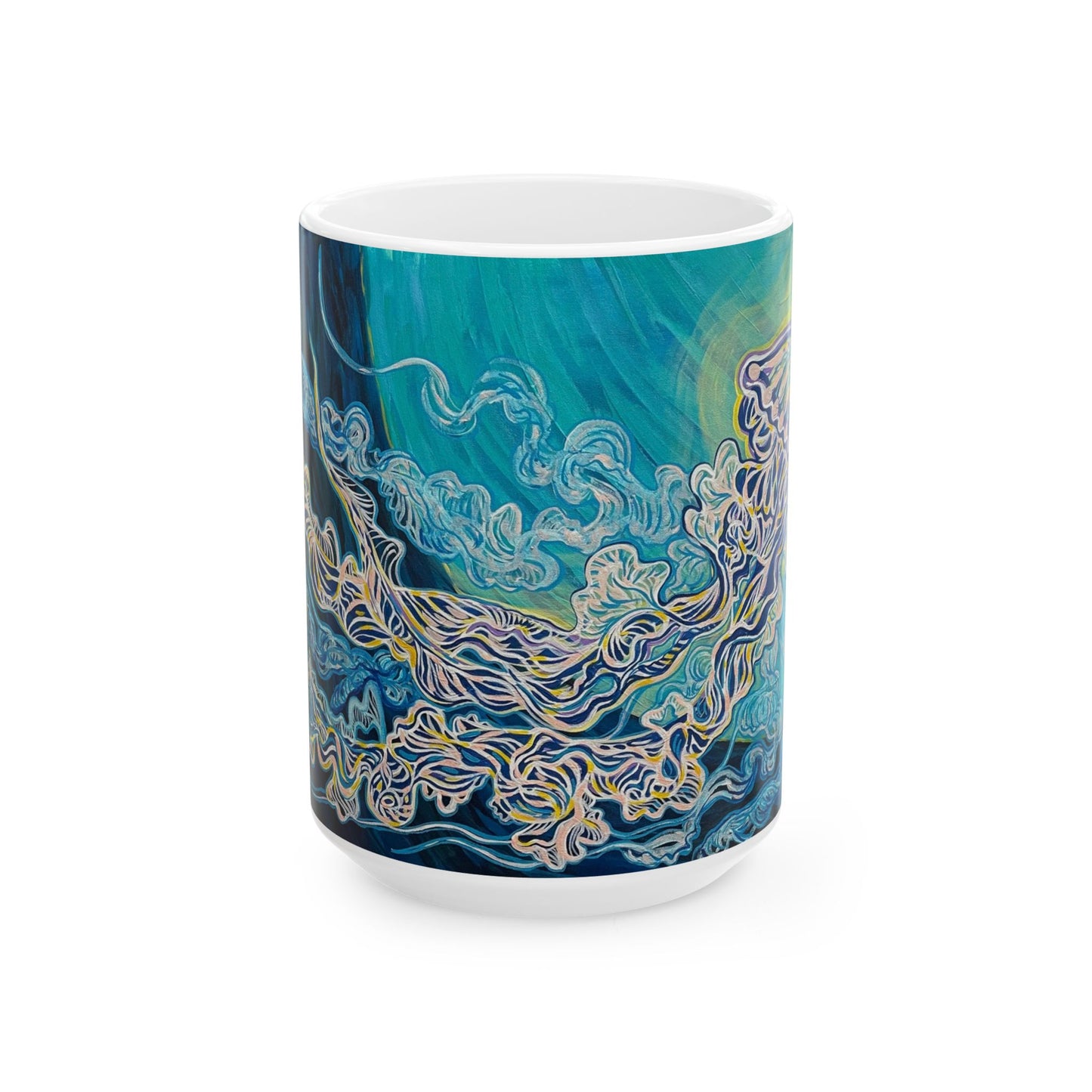 Jellyfish Dream 15oz Ceramic Mug