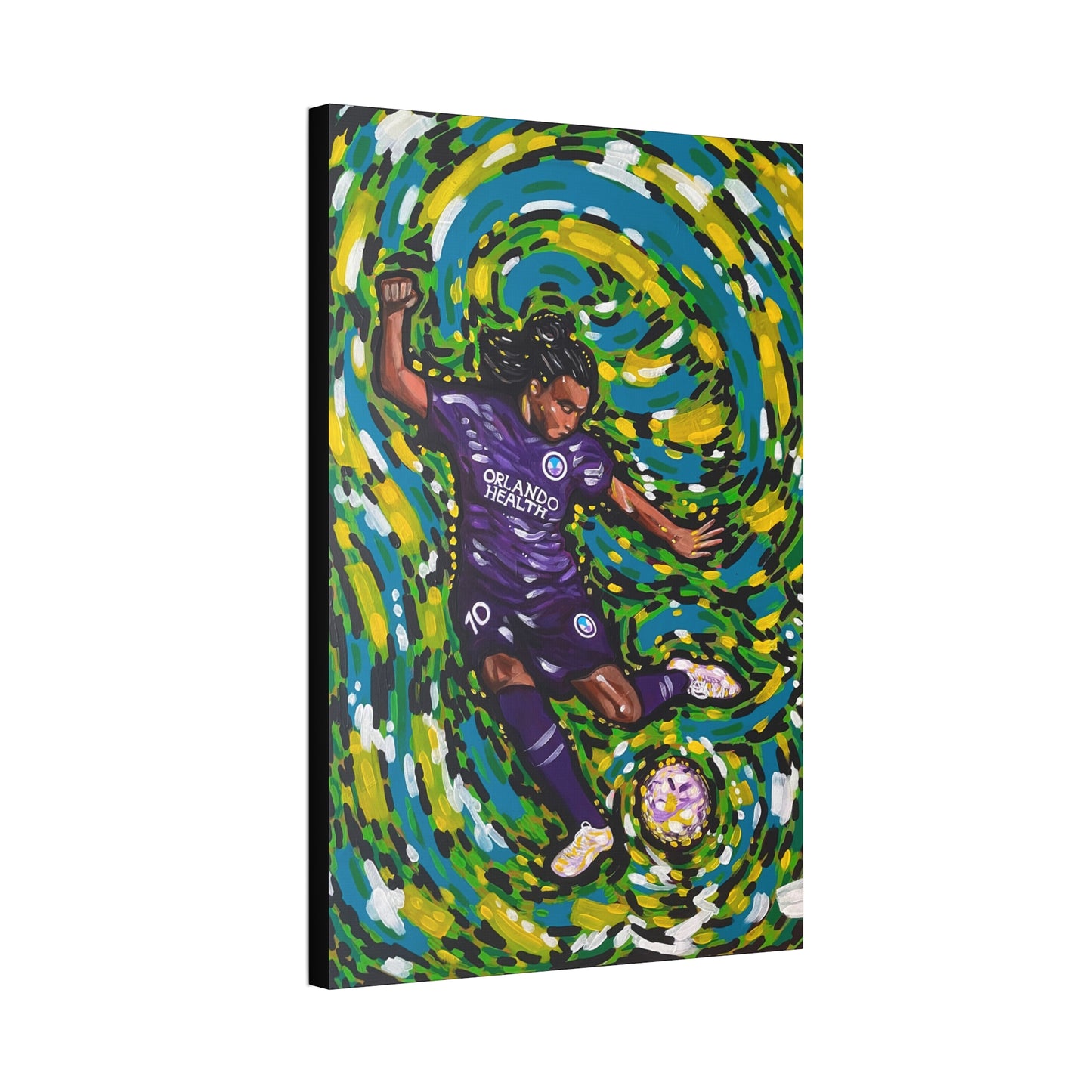 Athlete Series: Marta the GOAT AoB Premium 1.5" Gallery Canvas