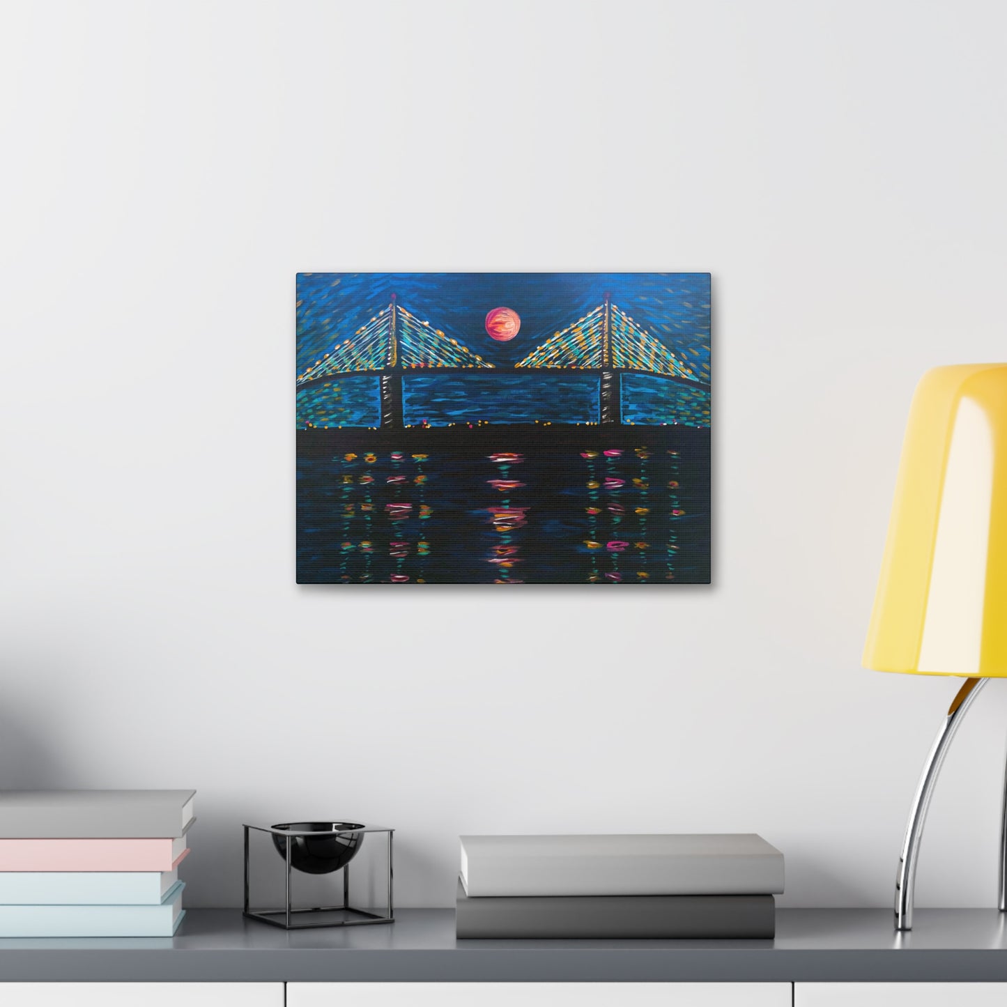 Moonlight Skyway AoB Premium 1.5" Gallery Canvas