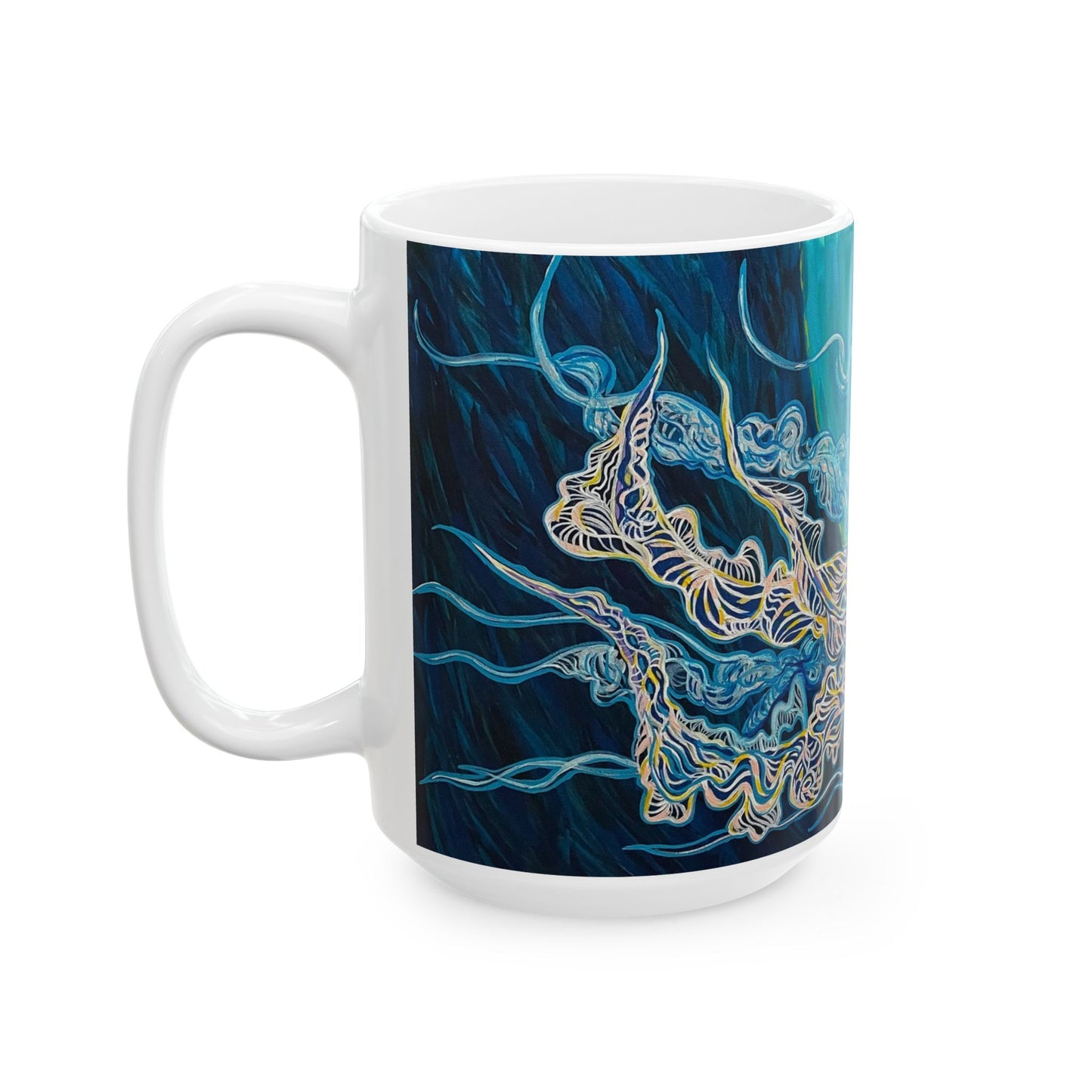 Jellyfish Dream 15oz Ceramic Mug