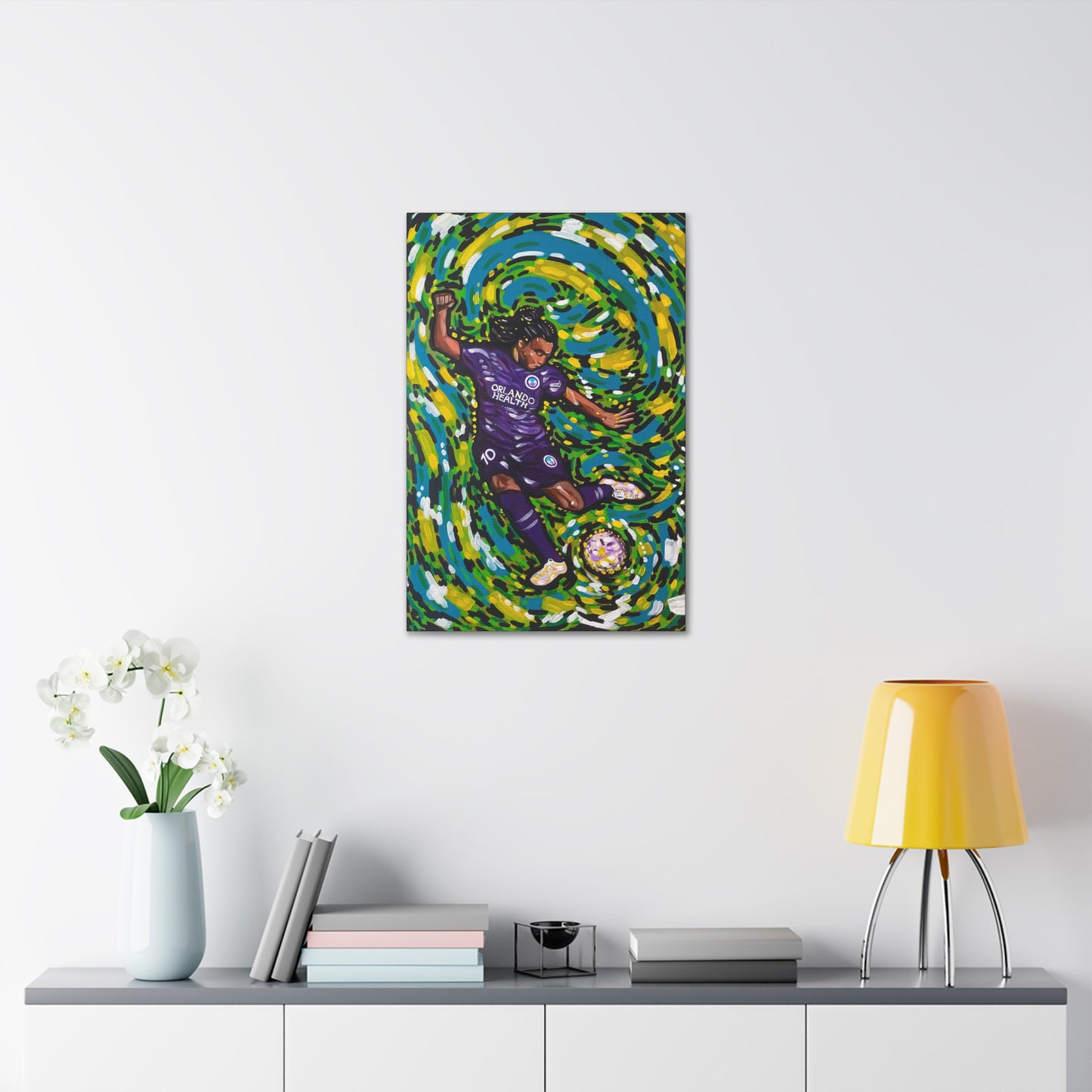 Athlete Series: Marta the GOAT AoB Premium 1.5" Gallery Canvas