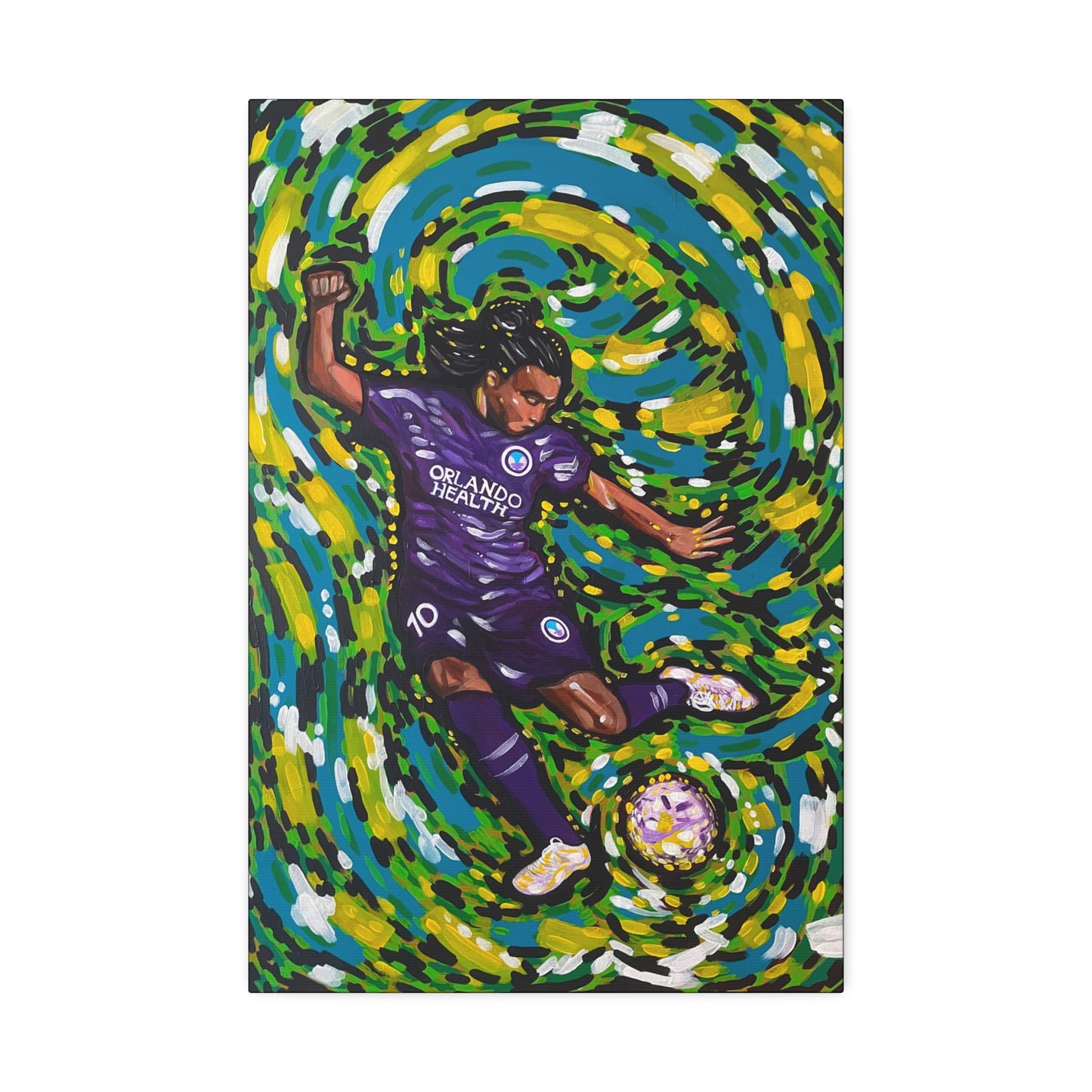 Athlete Series: Marta the GOAT AoB Premium 1.5" Gallery Canvas