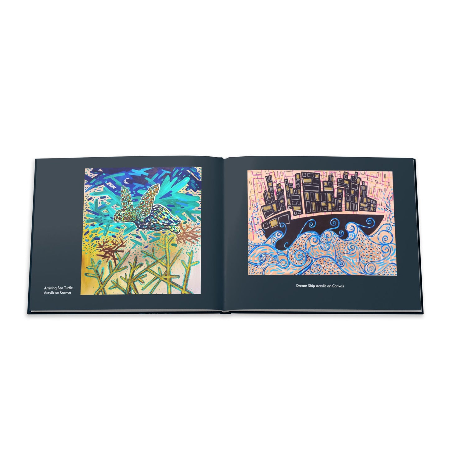 Coastline Impressions - Artwork By Kristy Cannon-Key