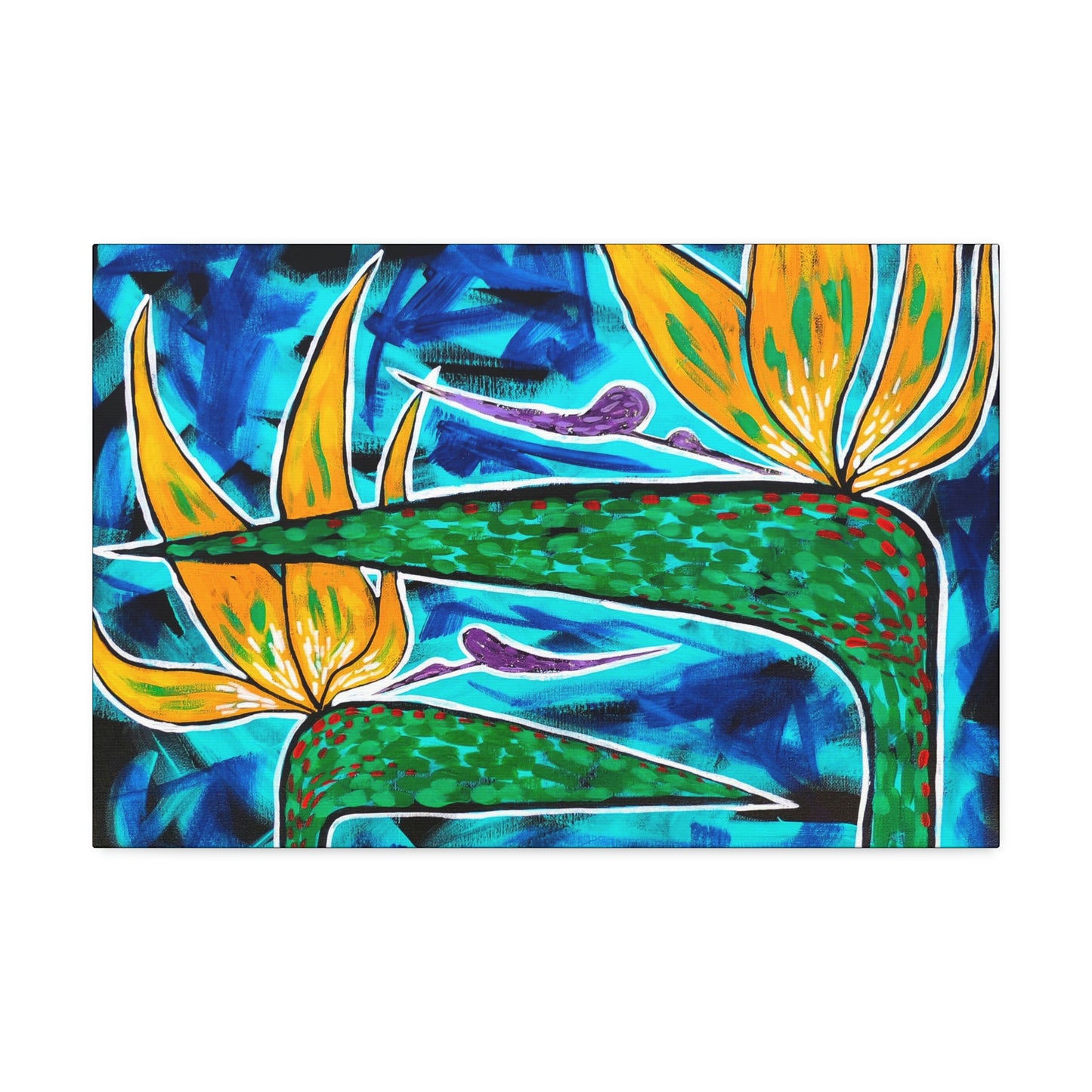 Birds of Paradise Striking AoB Premium 1.5'' Gallery Canvas