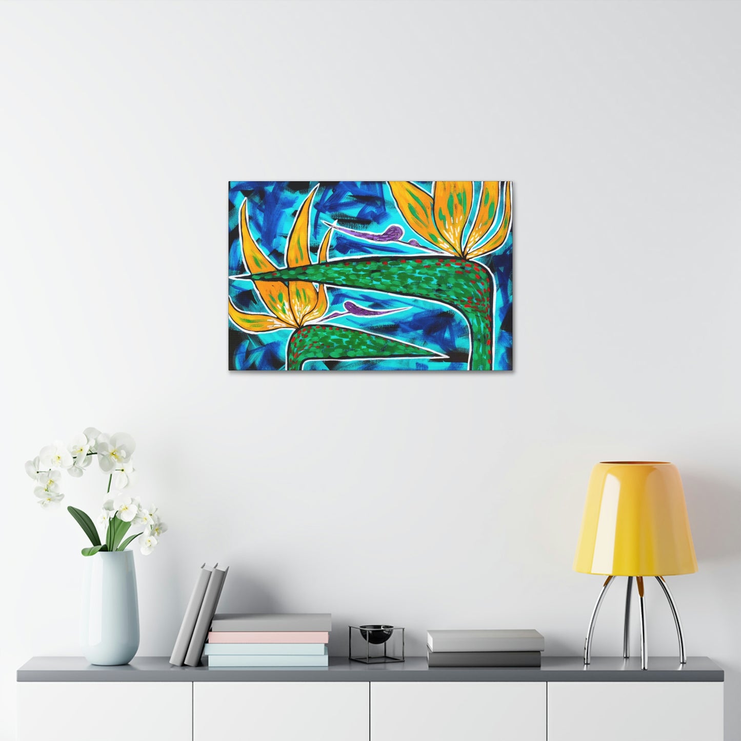 Birds of Paradise Striking AoB Premium 1.5'' Gallery Canvas