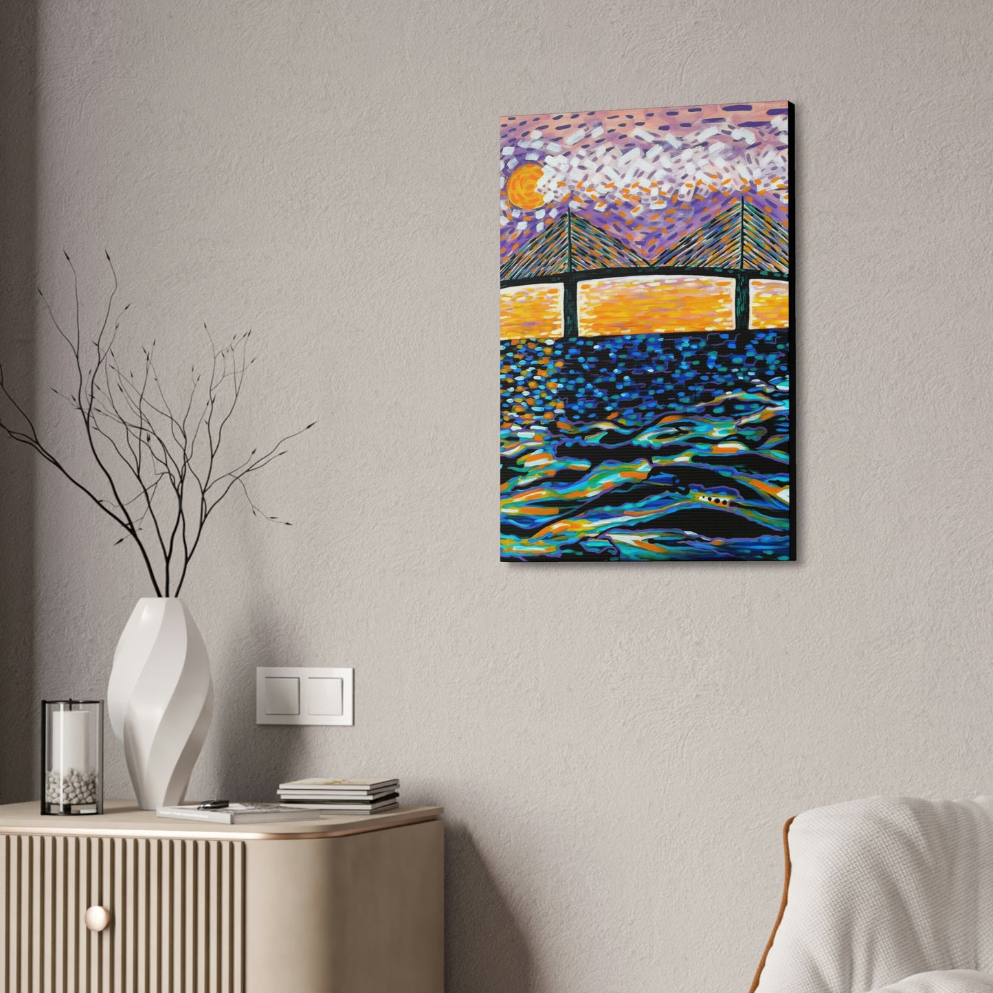 South Bay Skyway AoB Premium 1.5'' Gallery Canvas