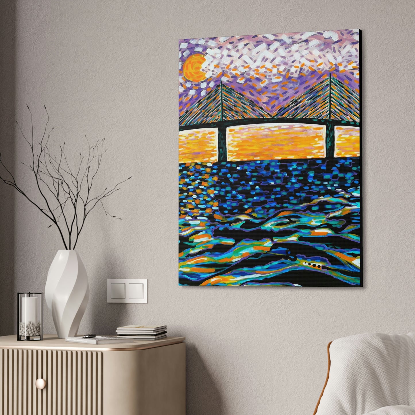South Bay Skyway AoB Premium 1.5'' Gallery Canvas
