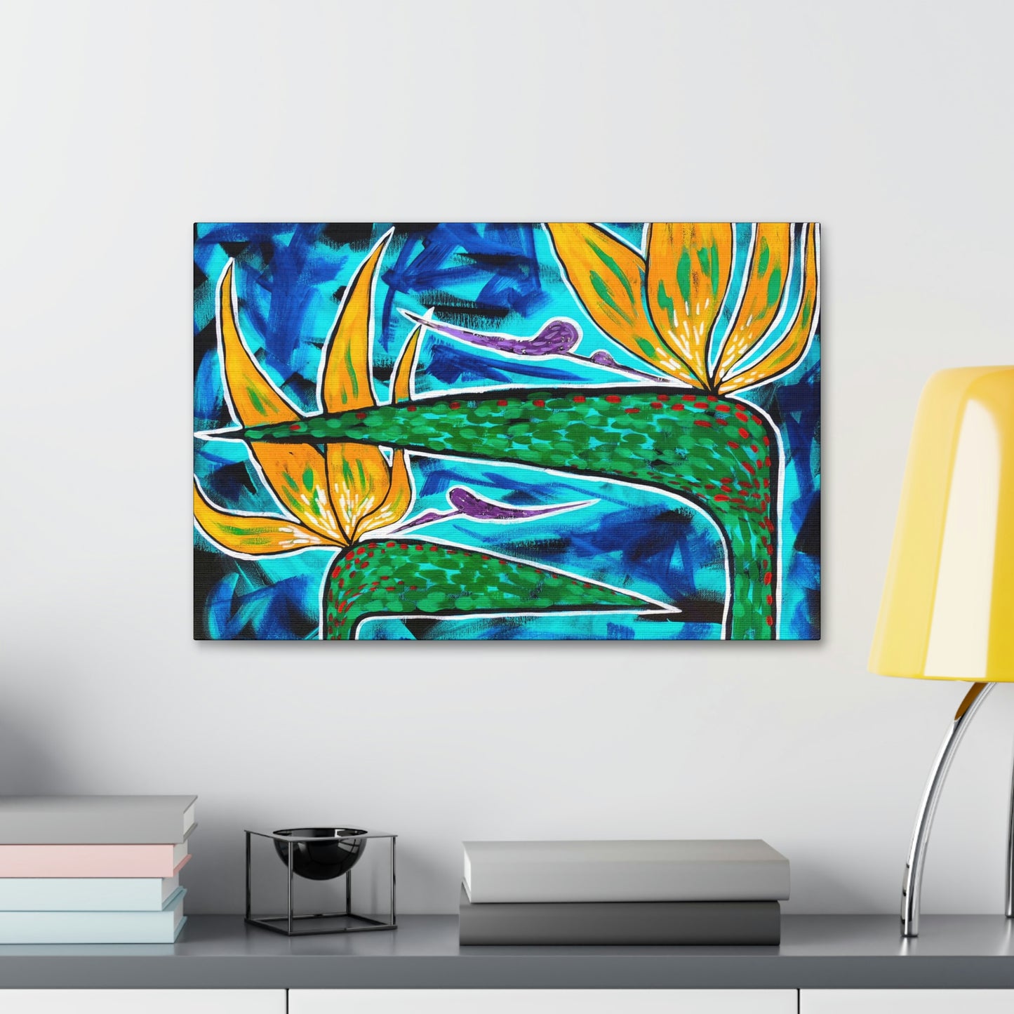 Birds of Paradise Striking AoB Premium 1.5'' Gallery Canvas