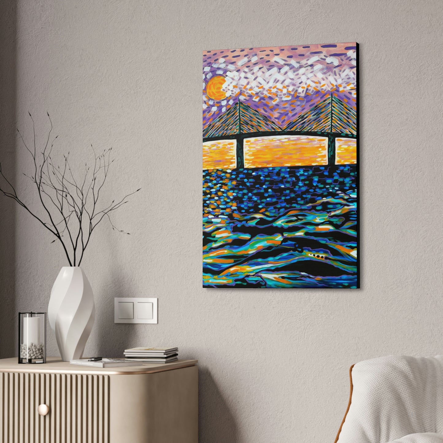 South Bay Skyway AoB Premium 1.5'' Gallery Canvas