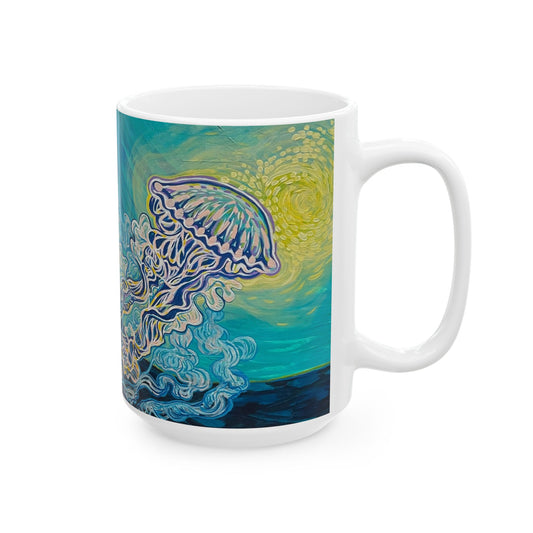 Jellyfish Dream 15oz Ceramic Mug