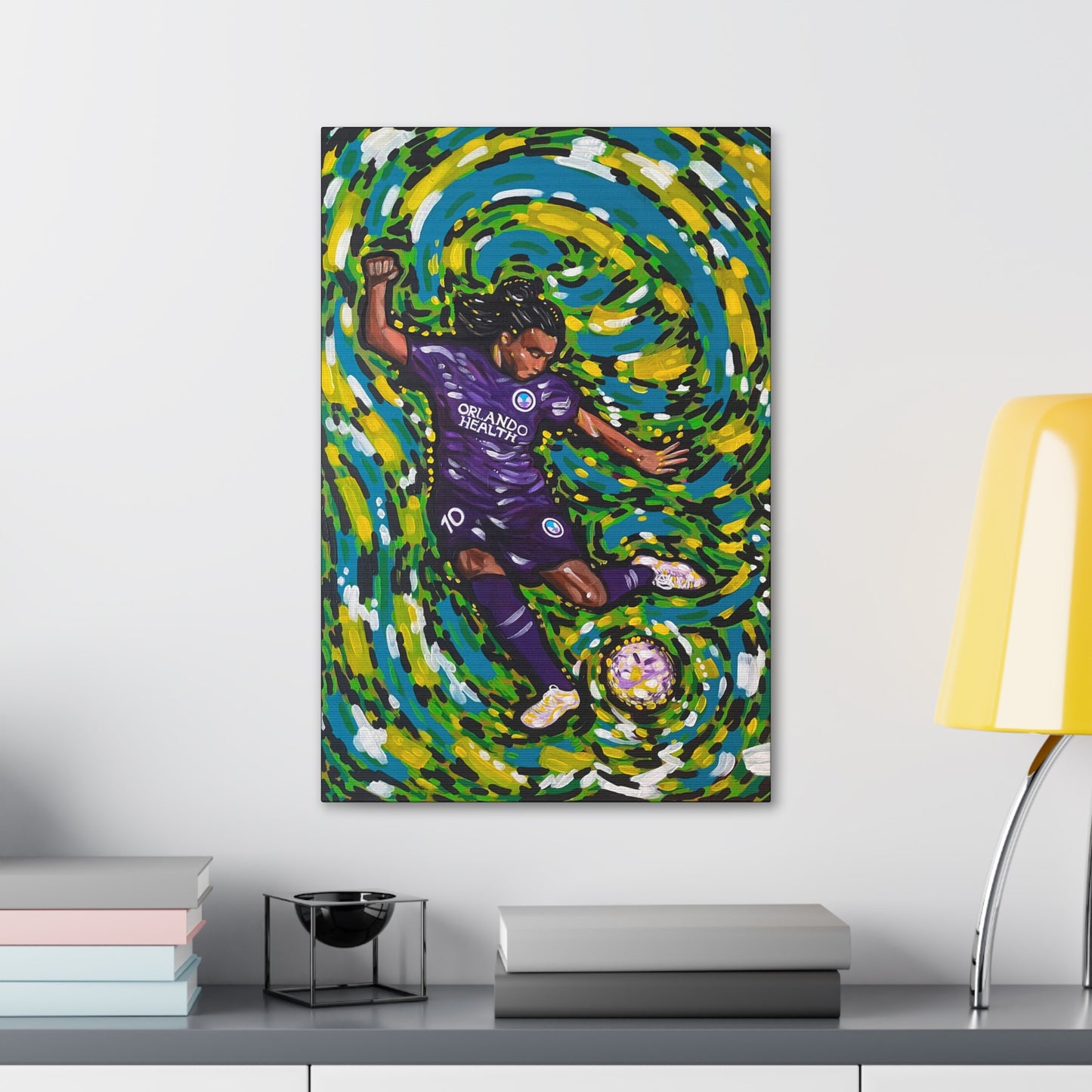 Athlete Series: Marta the GOAT AoB Premium 1.5" Gallery Canvas