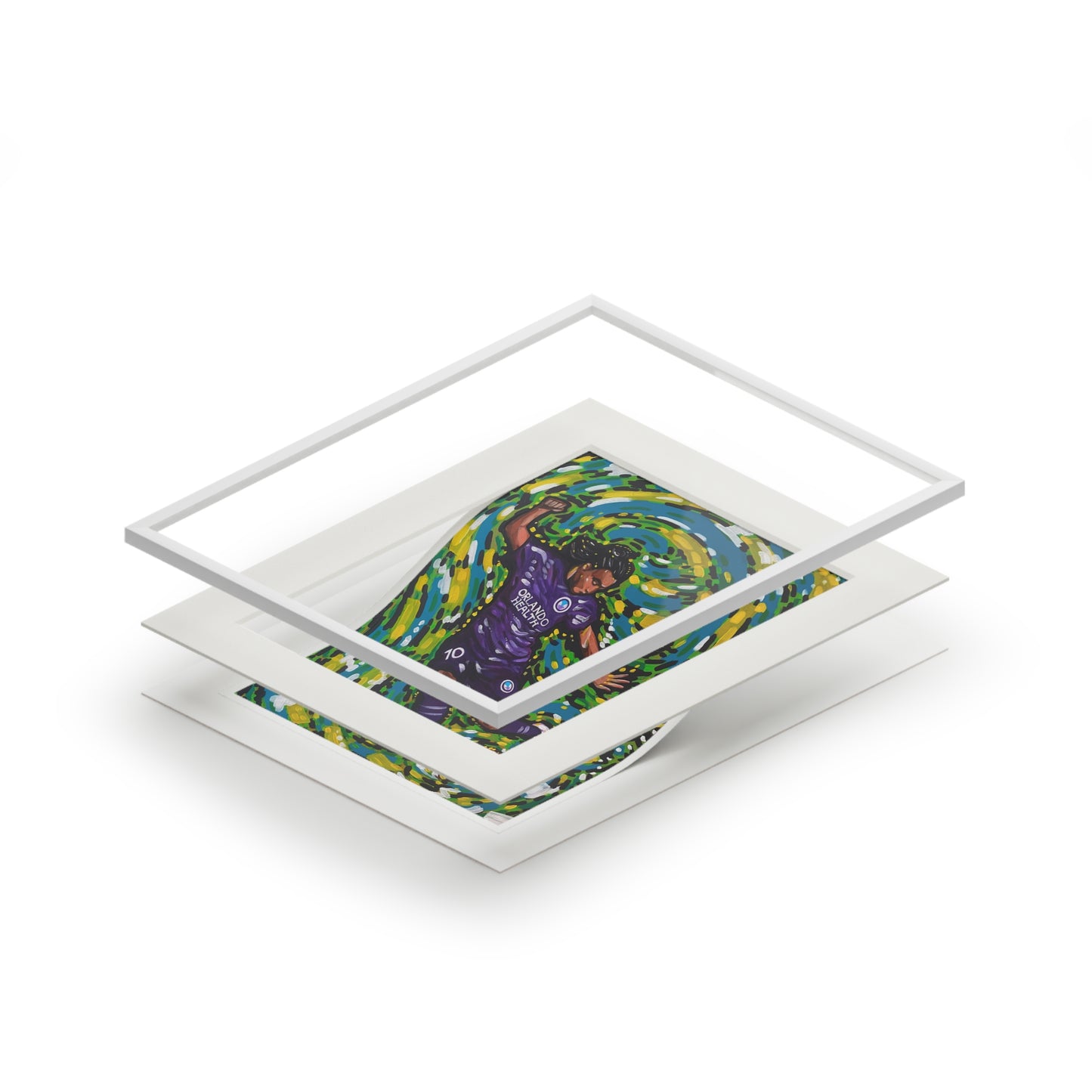 Athlete Series: Marta The GOAT Fine Art Matted Giclée Print