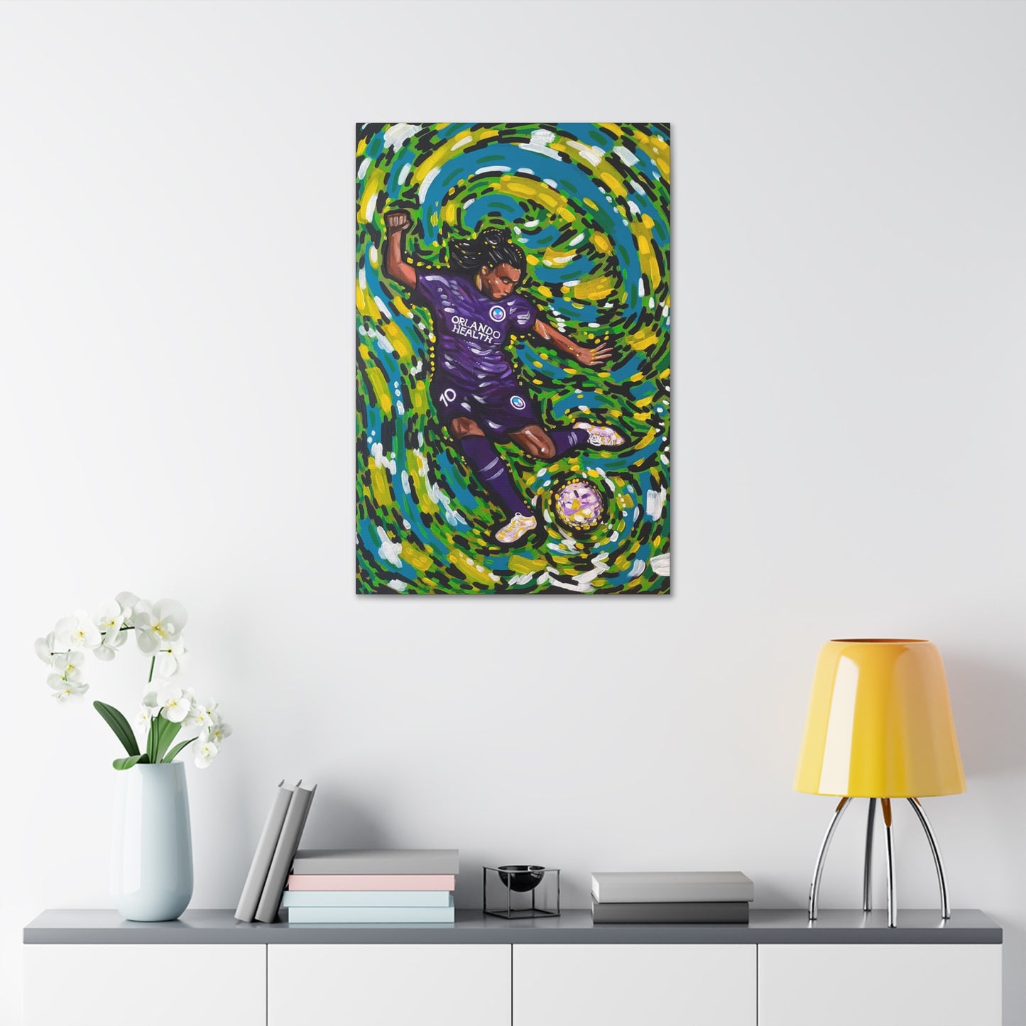 Athlete Series: Marta the GOAT AoB Premium 1.5" Gallery Canvas