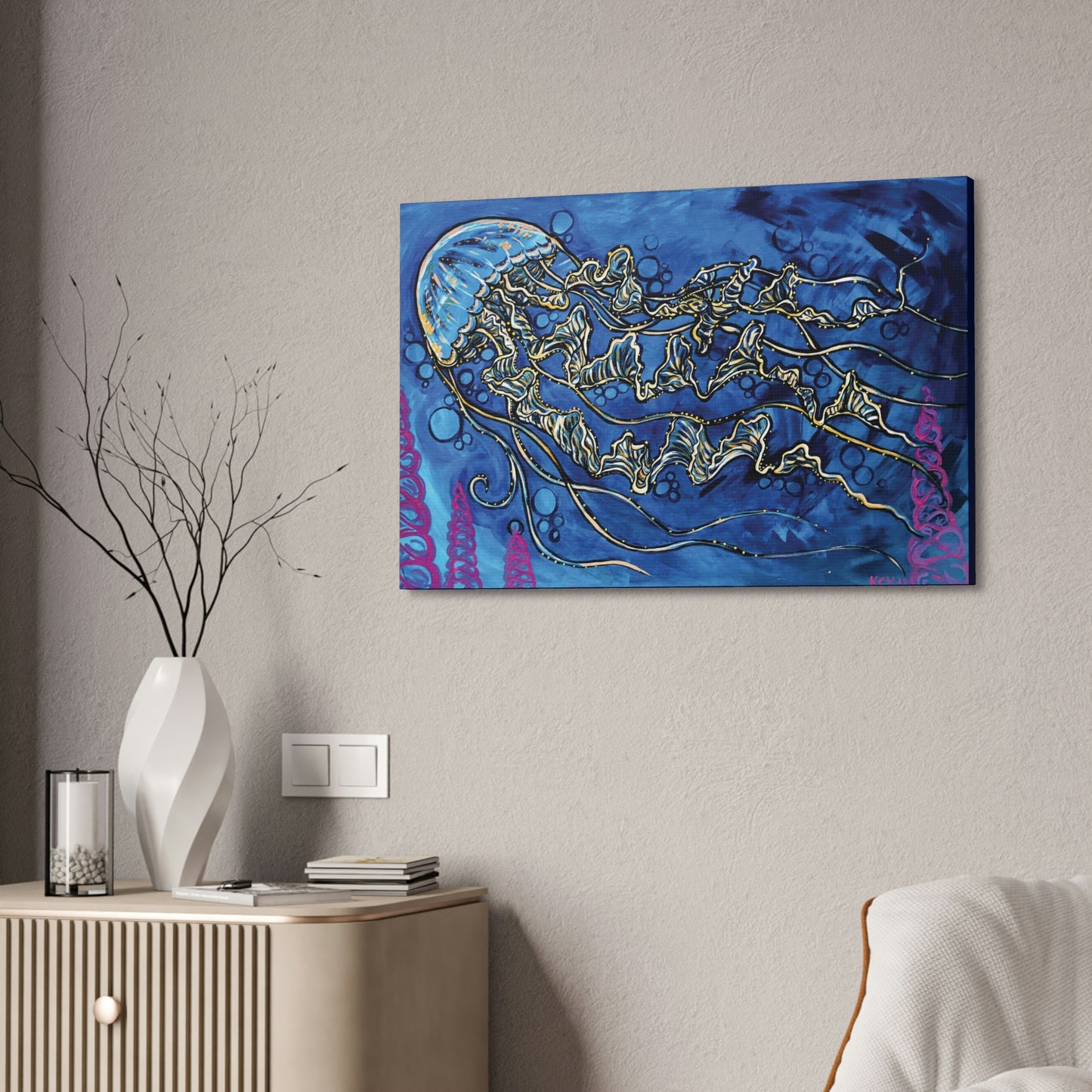 Magic Jellyfish AoB Premium 1.5" Gallery Canvas