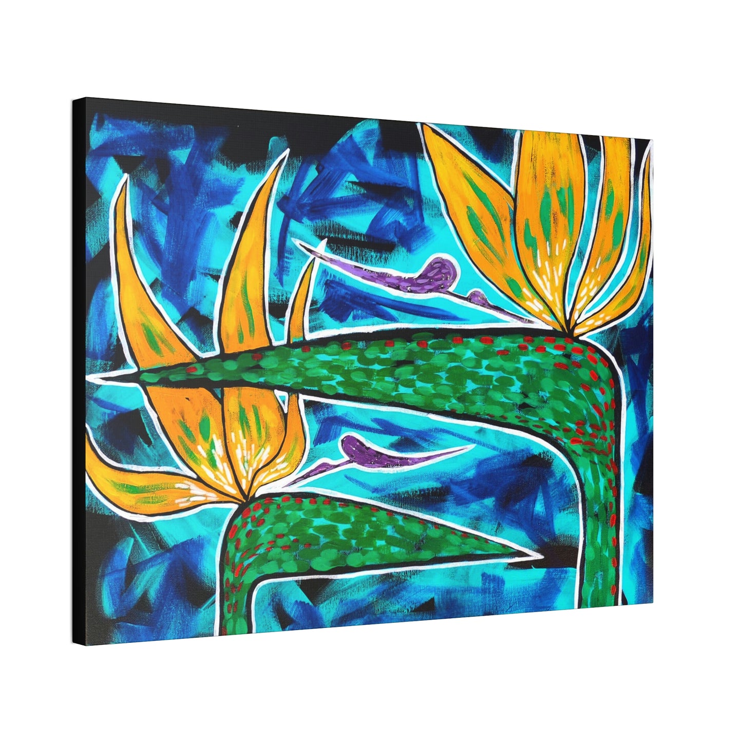 Birds of Paradise Striking AoB Premium 1.5'' Gallery Canvas