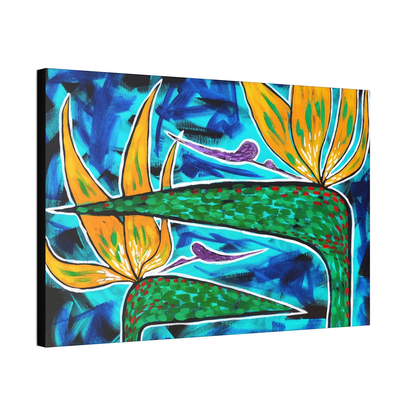 Birds of Paradise Striking AoB Premium 1.5'' Gallery Canvas